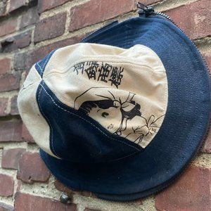 Kawaii Zipper-Detail Bucket Hat - From Hong Kong!
